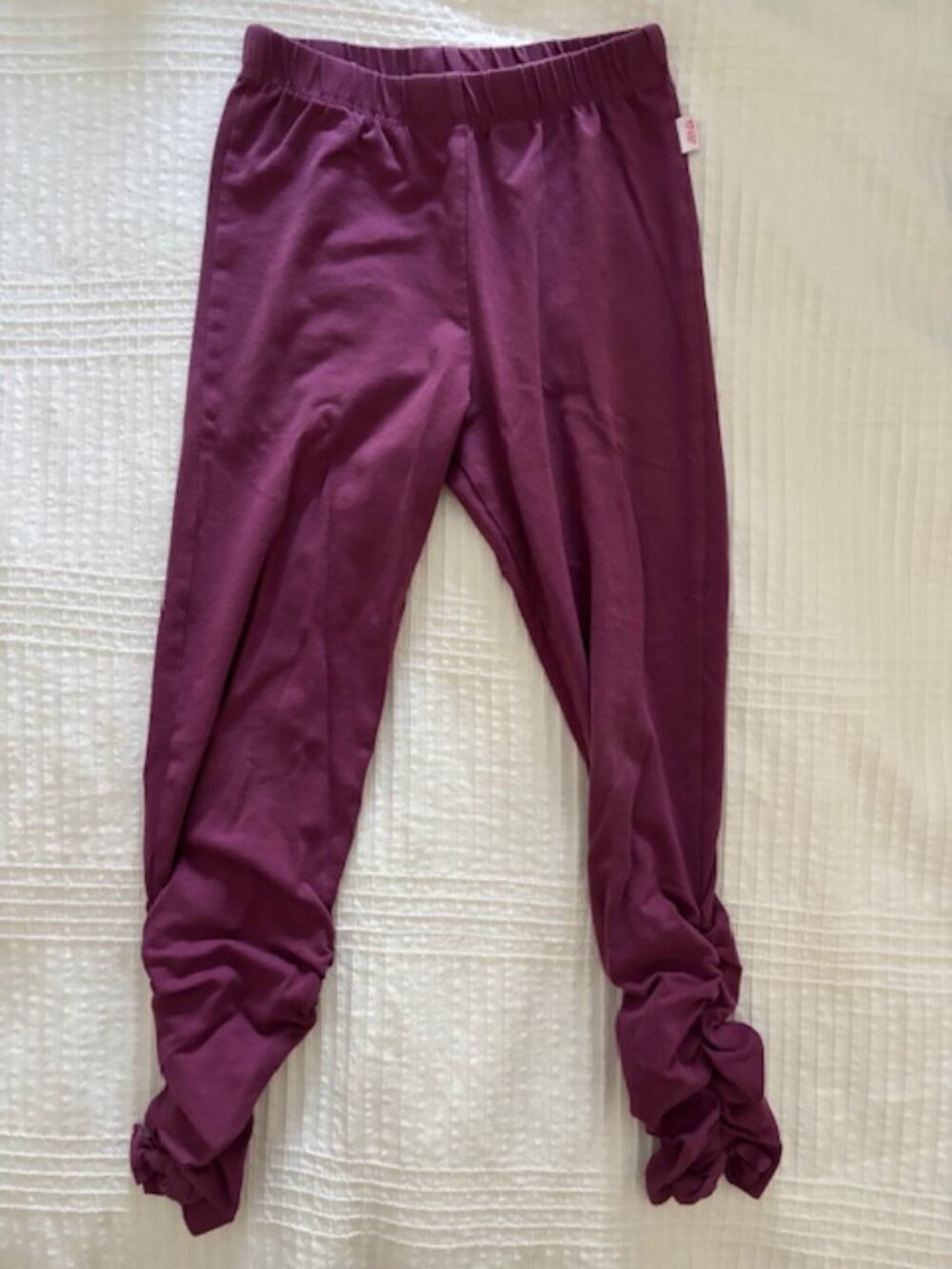 RuffleButts Girls Magenta Legging Pants in Size 5T